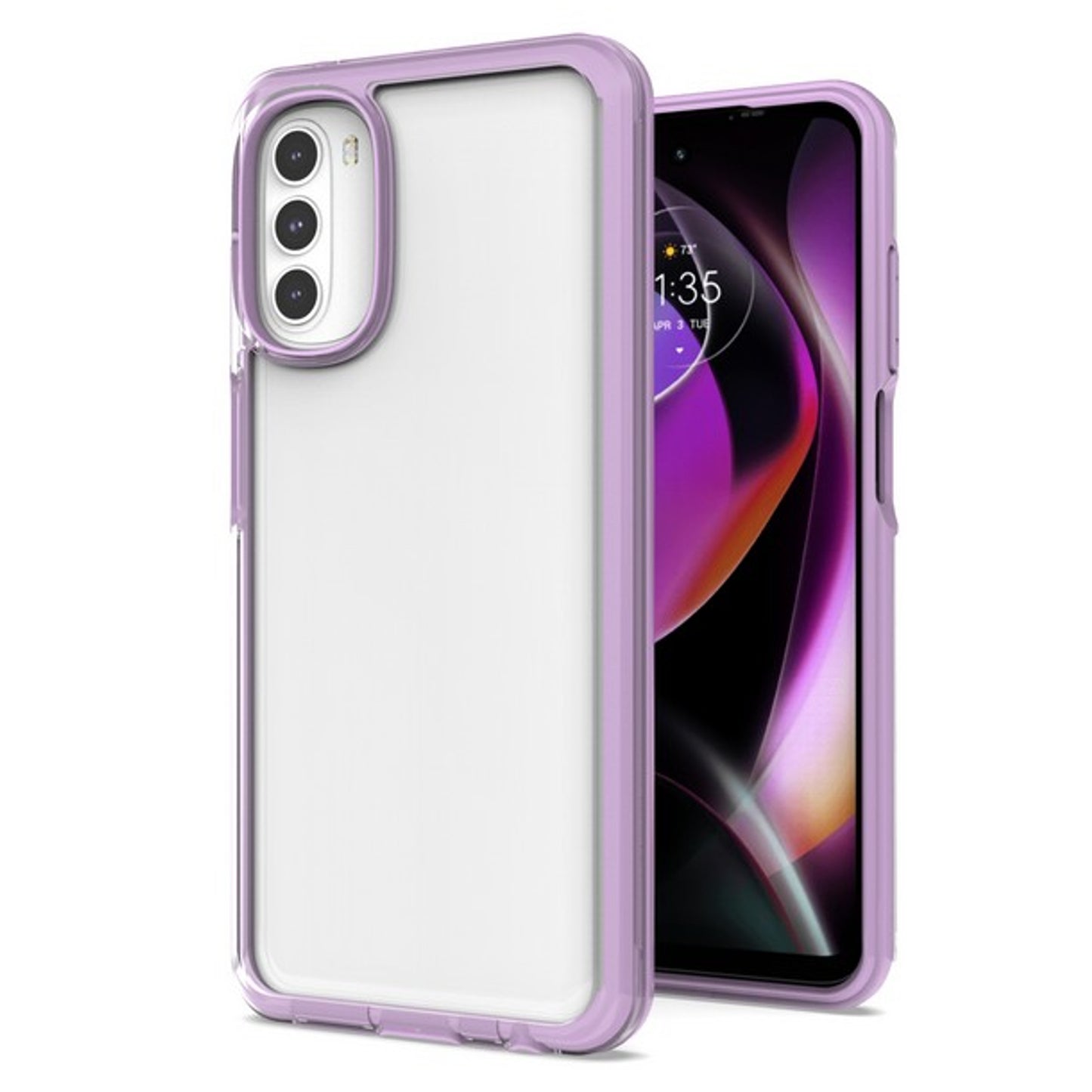 For Motorola Moto G 5G 2022 Colorful Hybrid Shockproof Protection Soft TPU Frame and Hard PC Back Slim Fit  Phone Case Cover