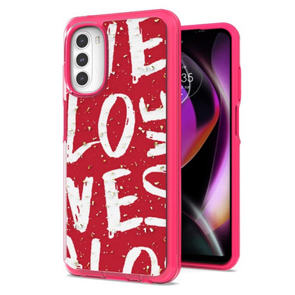 For Motorola Moto G 5G 2022 Fashion Pattern Design Shockproof Protection Soft TPU Frame and Hard PC Back Slim  Phone Case Cover