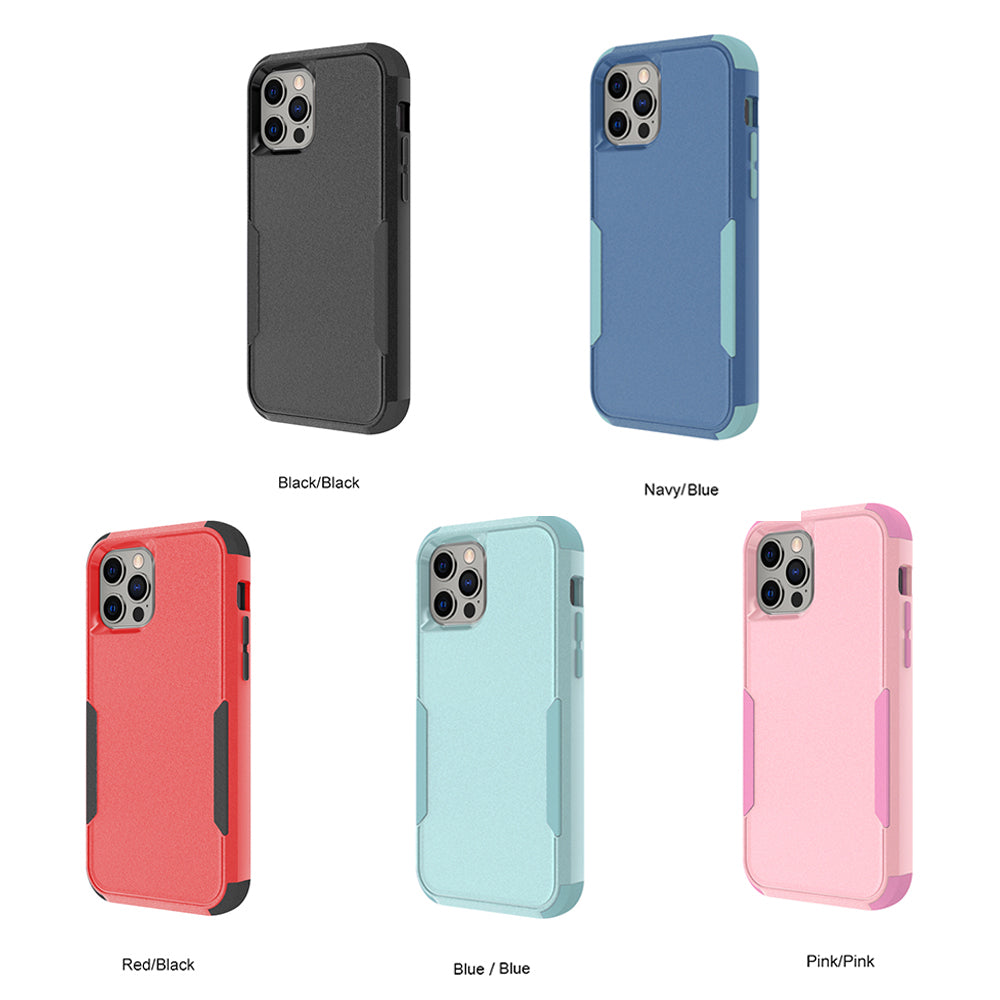 For Apple iPhone 13 /Pro Max Mini Armor 3 in 1 Three Layer Heavy Duty Rugged Hybrid Hard PC Soft TPU Bumper Shockproof Full Protective  Phone Case Cover