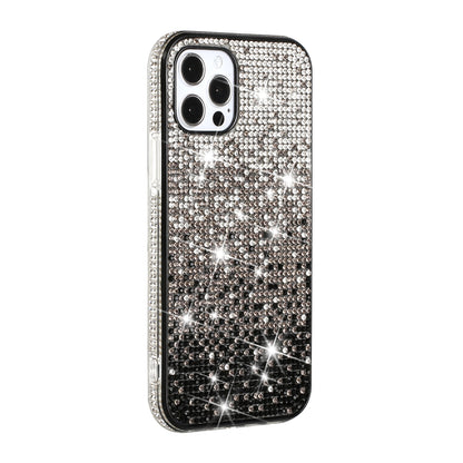 For Apple iPhone 8 Plus/7 Plus/6 6S Plus Glitter Bling Thin TPU Sparkle Diamonds Rhinestone Shiny Fashion Stones Back  Phone Case Cover