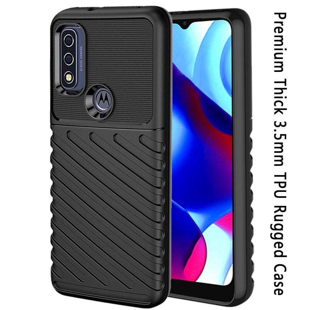 For Motorola Edge 2021 Rugged Hybrid Hard PC Soft Silicone Gel TPU Bumper Shockproof Anti Slip Protective Stylish Slim  Phone Case Cover