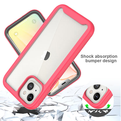 For Apple iPhone 11 /12 /Pro Max Hybrid 360° Full Body Protective with Built-in Screen Protector Shockproof Bumper TPU Armor  Phone Case Cover