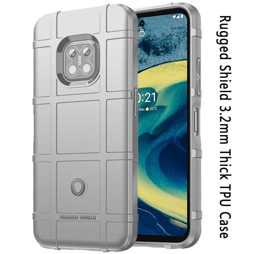 For Nokia XR20 Ultra Slim Rugged Shield Hybrid TPU Thick Solid Rough Armor Tactical Matte Grip Silicone Texture Protective  Phone Case Cover