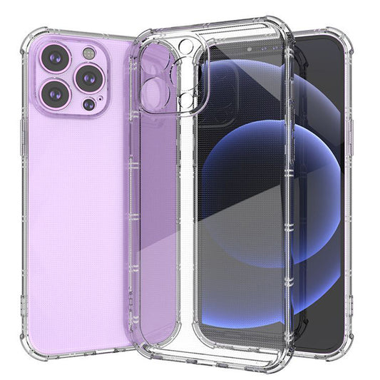 For Apple iPhone 11 (6.1") Transparent Hybrid Shatterproof Design Thick Soft TPU Slim Fit Drop Protection Cushion Bumper Clear Phone Case Cover