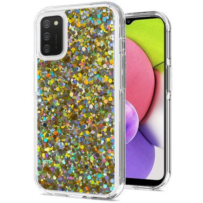 For Motorola Moto G 5G 2022 Colorful Glitter Bling Sparkle Epoxy Glittering Shining Hybrid Hard Silicone Shockproof  Phone Case Cover