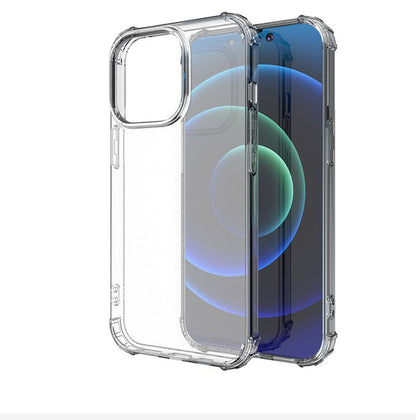 For Samsung Galaxy A71 5G Hybrid Transparent Thick Pure TPU Rubber Silicone 4 Corners Gel Shockproof Protective Slim Back Clear Phone Case Cover