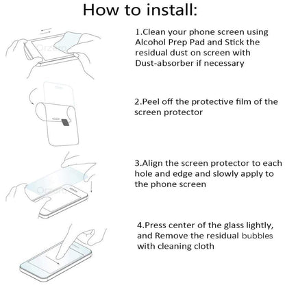 For Samsung Galaxy S8 (G950) Premium Tempered Glass Screen Protector Designed to allow full functionality Fingerprint Unlock 3D Curved Edge Glass Full coverage Clear Screen Protector