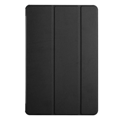 Case for Samsung Galaxy Tab S6 Lite 10.4" Thin Lightweight Trifold Stand Magnetic Closure PU Leather Hard Folio Hybrid Protective Tablet Black Tablet Cover