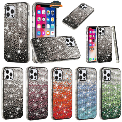 For Samsung Galaxy S22 /Plus Ultra Glitter Bling Thin TPU Sparkle Diamonds Rhinestone Shiny Full Cover Fashion Crystal Stones Back  Phone Case Cover