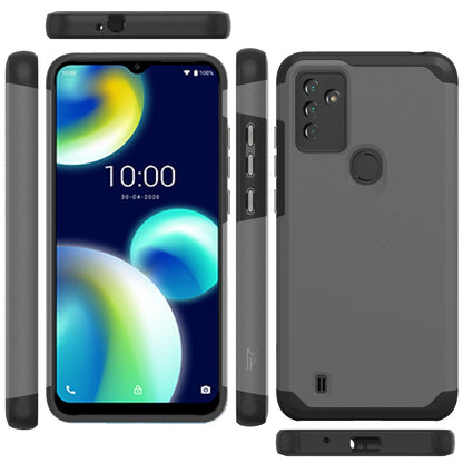 For Wiko Voix Slim Corner Protection Shock Absorption Hybrid Dual Layer Hard PC + TPU Rubber Frame Armor Defender  Phone Case Cover