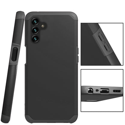 For OnePlus Nord N300 5G Ultra Slim Shock Absorption 2in1 Tuff Hybrid Dual Layer Hard PC TPU Rubber Frame Armor  Phone Case Cover