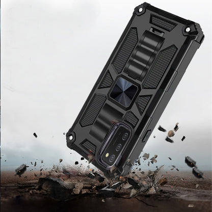 For Apple iPhone 8 Plus/7 Plus/6 6S Plus Heavy Duty Stand Hybrid Shockproof [Military Grade] Rugged Built-in Kickstand Black Phone Case Cover