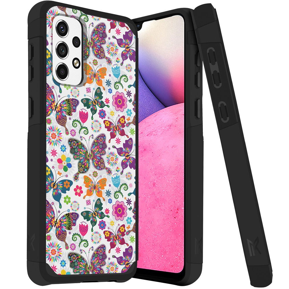 For Samsung Galaxy A33 5G Graphic Design Pattern Hard TPU Silicone Protection Hybrid Shockproof Armor Rugged Bumper  Phone Case Cover