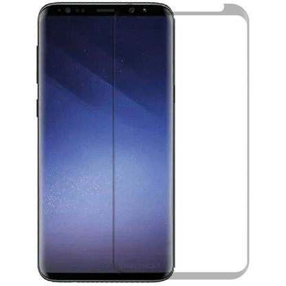 For Samsung Galaxy S9 Plus Premium Tempered Glass Screen Protector Designed to allow full functionality Fingerprint Unlock 3D Curved Edge Glass Full coverage Clear Screen Protector