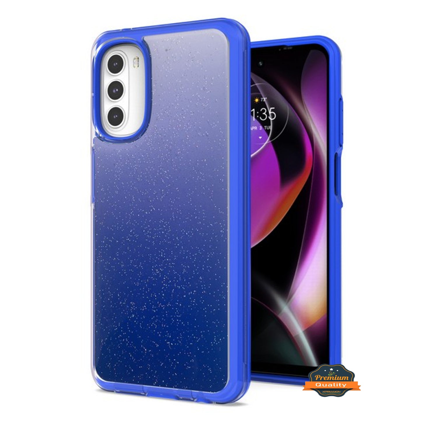 For Motorola Moto G 5G 2022 Colorful Hybrid Shockproof Protection Soft TPU Frame and Hard PC Back Slim Fit  Phone Case Cover