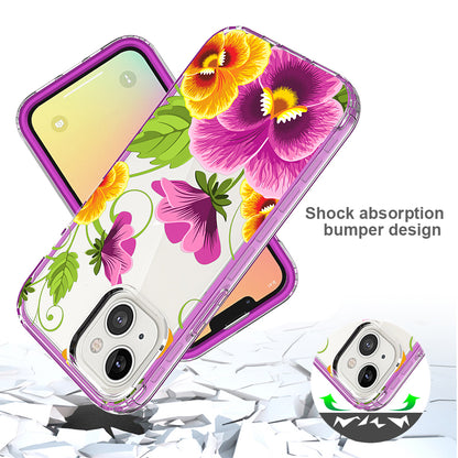 For Apple iPhone SE 2022 /SE 2020/8/7 Beautiful Design 3 in 1 Hybrid Armor Hard Plastic TPU Shockproof Protective Frame  Phone Case Cover