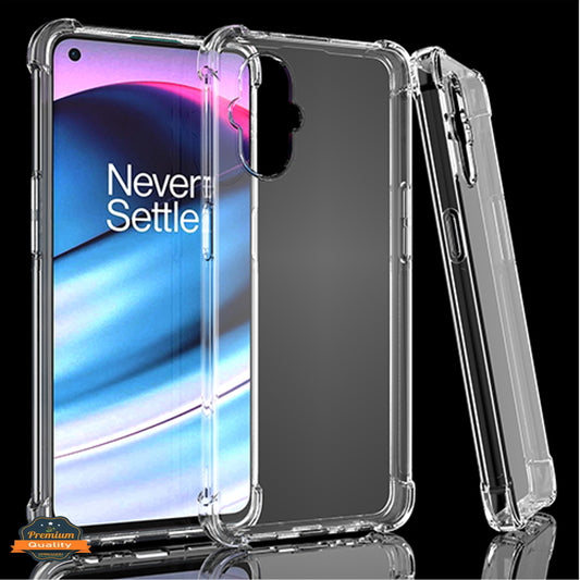 For OnePlus Nord N20 5G Slim Thin Transparent Silicone Soft Skin Flexible TPU Gel Rubber Candy Gummy Protective Hybrid Clear Phone Case Cover