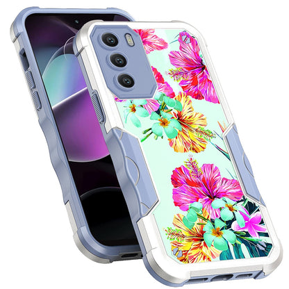 For Motorola Moto G 5G 2022 Fashion Design Tough Shockproof Hybrid Stylish Pattern Heavy Duty TPU Bumper Rubber  Phone Case Cover