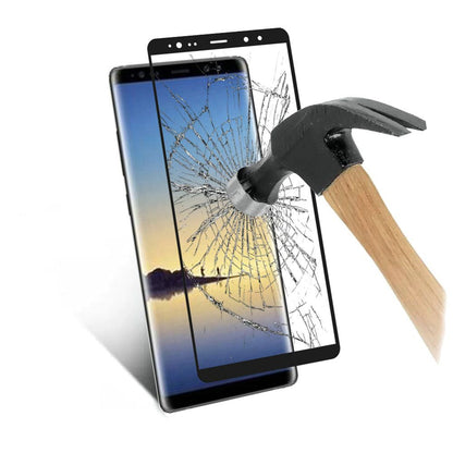 For Samsung Galaxy Note 8 (N950U1C) Premium Tempered Glass Screen Protector Designed to allow full functionality Fingerprint Unlock 3D Curved Edge Glass Full coverage Clear Screen Protector