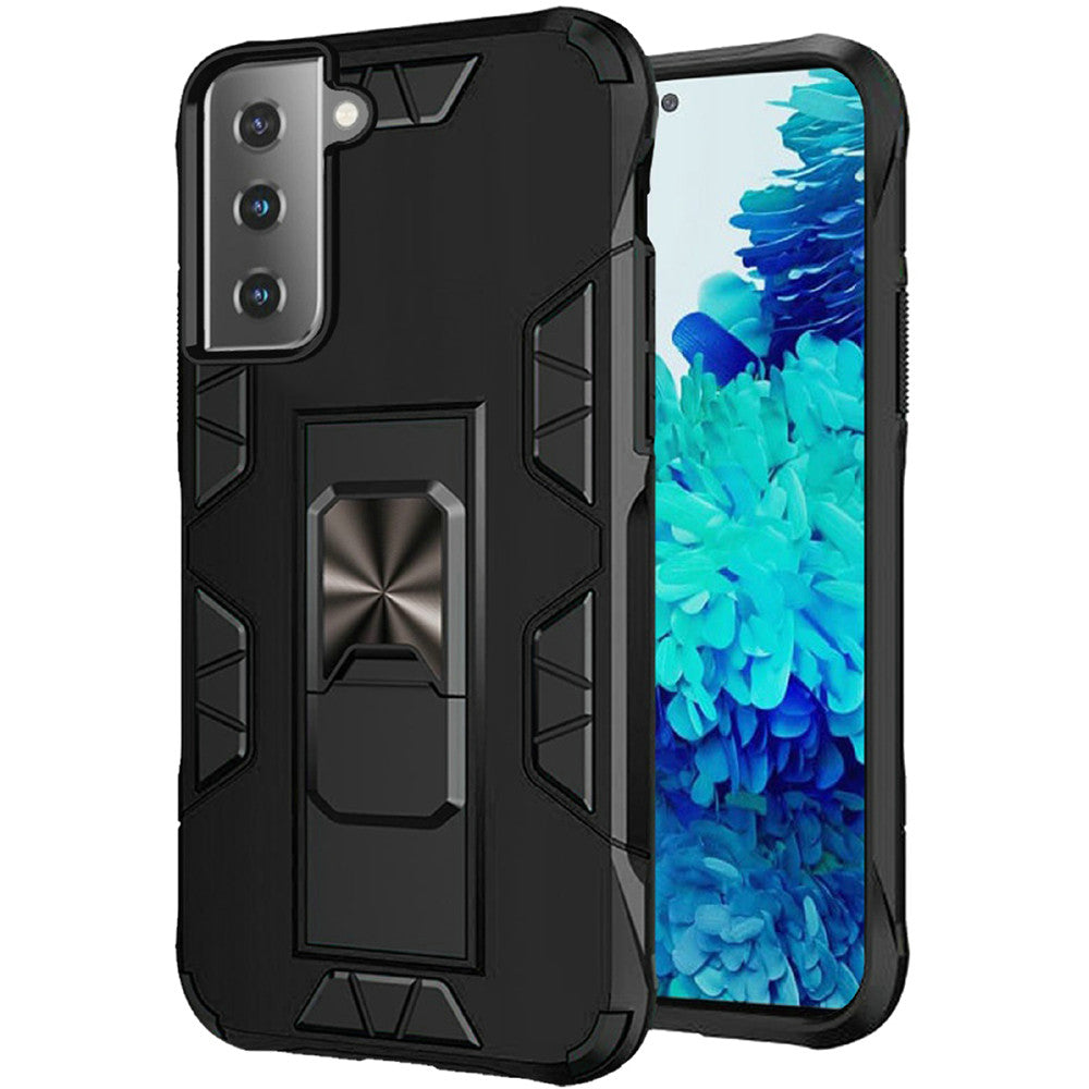 For Samsung Galaxy A71 5G Hybrid Cases with Built-in Slide Kickstand Stand Holder Full Body Heavy Duty Rugged Military Grade  Phone Case Cover