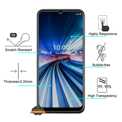 For Motorola Moto G Stylus 5G 2022 Tempered Glass Screen Protector, Bubble Free, Anti-Fingerprints HD Clear, Case Friendly Tempered Glass Film Clear Screen Protector