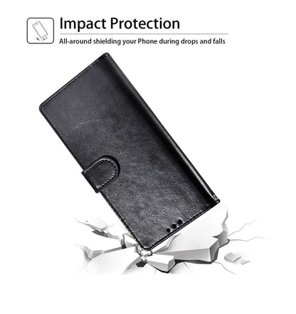 For Apple iPhone 13 Pro Max (6.7") Leather Wallet Case with Credit Card Holder Storage Lanyard Kickstand & Magnetic Flip Protective  Phone Case Cover