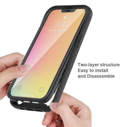 For Google Pixel 6 Hybrid 360° Full Body Protective with Built-in Screen Protector Shockproof Bumper Rugged TPU Armor  Phone Case Cover