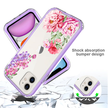 For Apple iPhone SE 2022 /SE 2020/8/7 Beautiful Design 3 in 1 Hybrid Armor Hard Plastic TPU Shockproof Protective Frame  Phone Case Cover