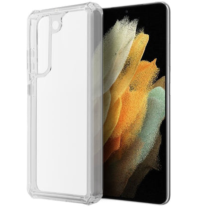 For Samsung Galaxy S22 /Plus Ultra Air Armor Designed Transparent Hybrid Shock-Absorbing Corners Soft TPU + Hard Polycarbonate Frame  Phone Case Cover