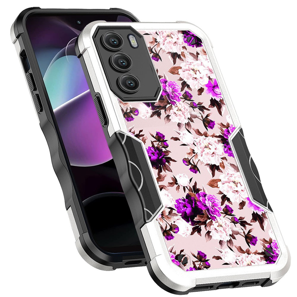 For Motorola Moto G 5G 2022 Fashion Design Tough Shockproof Hybrid Stylish Pattern Heavy Duty TPU Bumper Rubber  Phone Case Cover