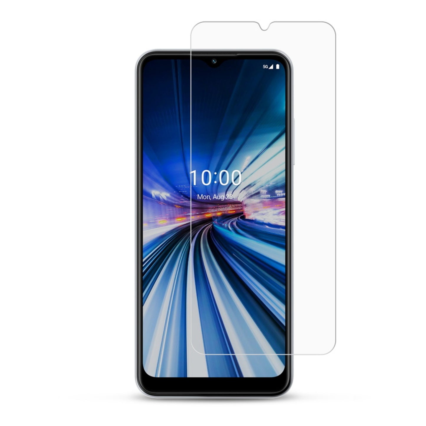 For TCL 4X 5G (T601DL) Tempered Glass Screen Protector, Bubble Free, Anti-Fingerprints HD Clear, Case Friendly Tempered Glass Film Clear Screen Protector