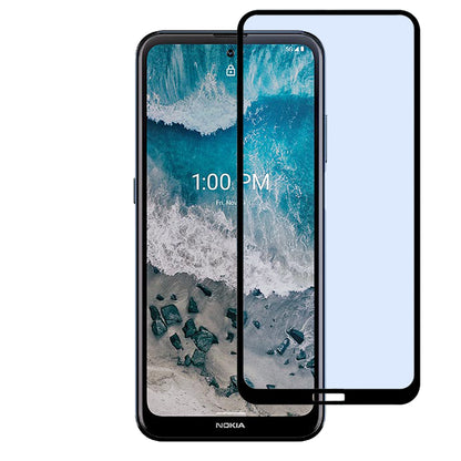 For Nokia X100 Screen Protector, 9H Hardness Full Glue Adhesive Tempered Glass [3D Curved Glass, Bubble Free] HD Glass Screen Protector Clear Black Screen Protector