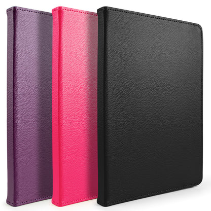 For Universal Tablet Case PU Leather with 360 Degree Rotatable Kickstand and Multiple Viewing Angles Fit 7" - 8" iPad/Android/Tablet PCs  Phone Case Cover