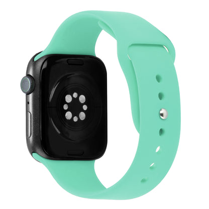 For Apple Watch Size 38/40/41mm Sport Bands Silicone Rubber TPU Replacement Band Strap for iWatch Series 7/SE/6/5/4/3/2/1  Phone Case Cover