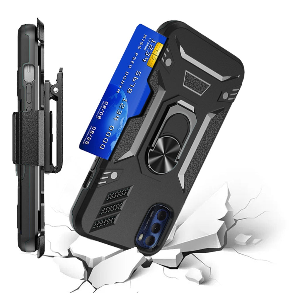 Overgave halen Kinderrijmpjes For Motorola Moto G Stylus 2022 4G Wallet Case with Invisible Credit C –  Xpression Mobile