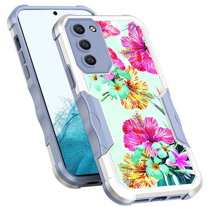 For Samsung Galaxy S22 Ultra/ S22 + / S22  Fashion Design Tough Shockproof Hybrid Stylish Pattern Heavy Duty TPU Bumper Rubber  Phone Case Cover