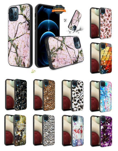 For Motorola Moto G Stylus 5G 2022 Printed Design Pattern Hybrid with Glitter Sparkle Bling Slim Fit Hard TPU Protective  Phone Case Cover