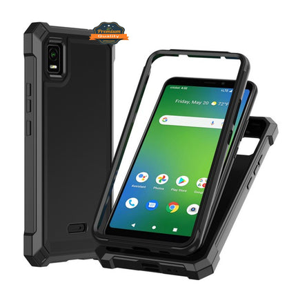 For Nokia C100 Hybrid 2in1 Front Bumper Frame Cover Square Edge Shockproof Soft TPU + Hard PC Anti-Slip Heavy Duty  Phone Case Cover