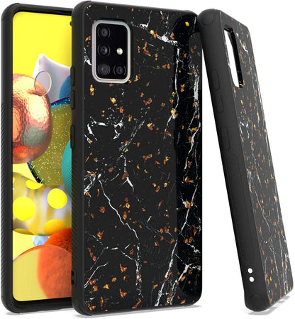 For Motorola Moto G 5G 2022 Marble Fashion Stone Stylish Flake Glitter Bling Hybrid Ultra Slim Glossy TPU Rubber Hard PC Butterfly Phone Case Cover