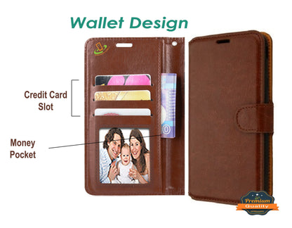 For Apple iPhone 13 Pro Max (6.7") Leather Wallet Case with Credit Card Holder Storage Lanyard Kickstand & Magnetic Flip Protective  Phone Case Cover