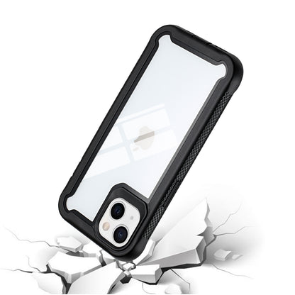 For Apple iPhone 13 Pro (6.1") Hybrid 3 in 1 Transparent Shockproof Full Body Frame Bumper Rugged Hard PC TPU Rubber Protective Heavy Duty  Phone Case Cover