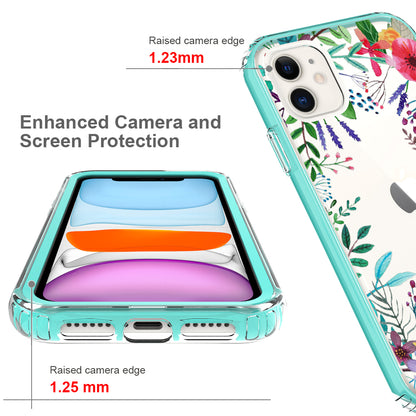 For Google Pixel 6 / Pro Beautiful Design 3 in 1 Hybrid Triple Layer Armor Hard Plastic Soft Rubber TPU Shockproof Protective Frame  Phone Case Cover