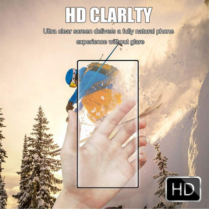 For Samsung Galaxy S23 Ultra Screen Protector Curve 3D Full Coverage 9H Hardness Tempered Glass Protector Shield 9H Bubble-Free Clear Screen Protector