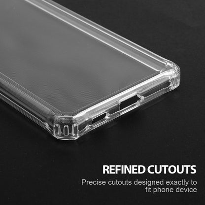 For Samsung Galaxy S22 /Plus Ultra Air Armor Designed Transparent Hybrid Shock-Absorbing Corners Soft TPU + Hard Polycarbonate Frame  Phone Case Cover