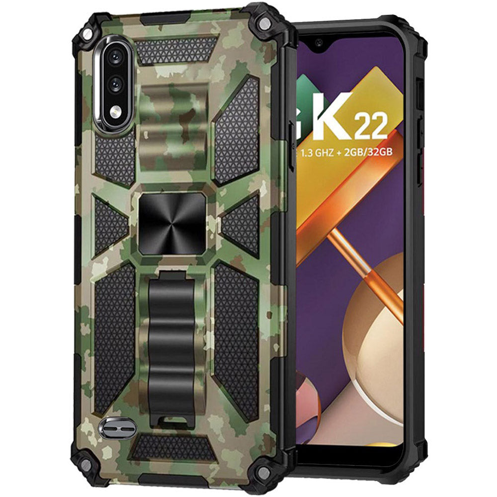 For Samsung Galaxy A13 4G Heavy Duty Stand Hybrid Shockproof [Military Grade] Rugged Protective with Built-in Kickstand  Phone Case Cover