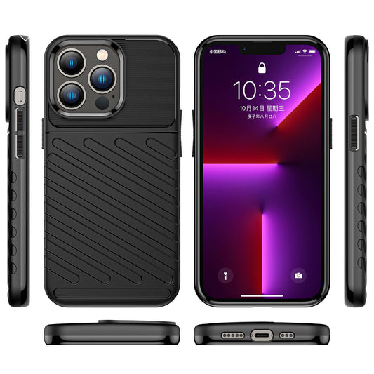 For Motorola Moto G Pure Rugged Hybrid Hard PC Soft Silicone Gel TPU Bumper Shockproof Anti Slip Protective Stylish Slim Black Phone Case Cover