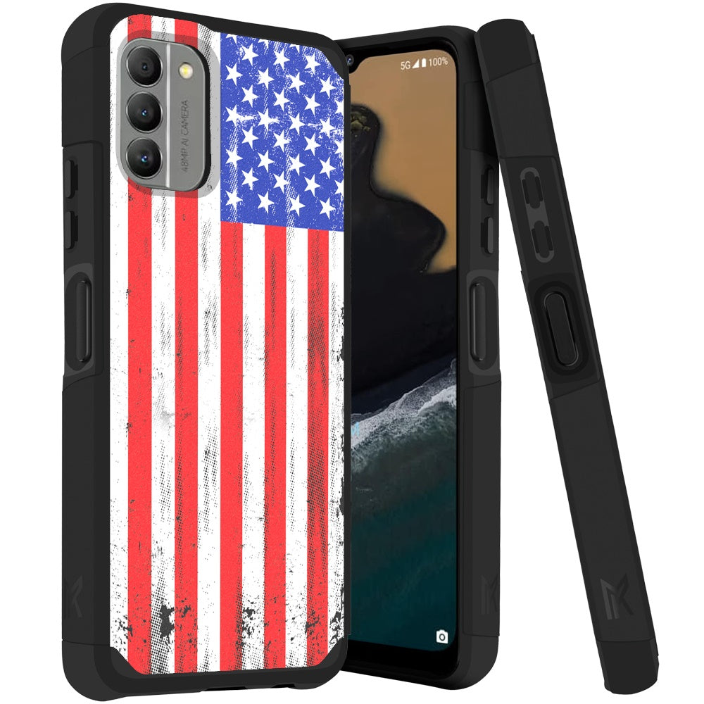 For Nokia G400 5G Graphic Design Stylish Pattern Hard PC TPU Tough Strong Hybrid Shockproof Armor Frame  Phone Case Cover