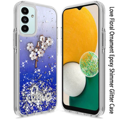 For Motorola Moto G Power 2022 Fashion Graphic Pattern Design Epoxy Colorful Skin Glitter Hybrid Bling TPU Hard Impact Armor  Phone Case Cover