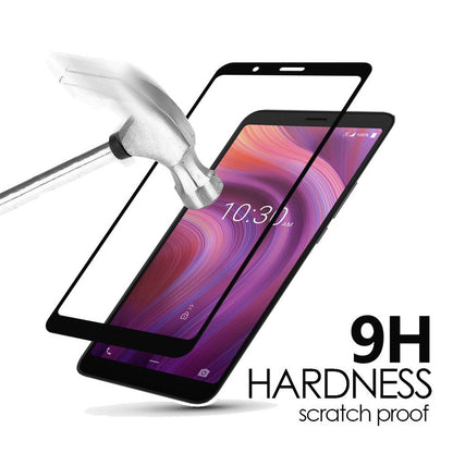 For Samsung Galaxy A71 5G Screen Protector Full Cover Tempered Glass [Edge to Edge Coverage] Full Protection Durable Tempered Glass Clear Black Screen Protector