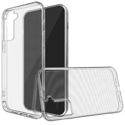 For Samsung Galaxy S21 FE /Fan Edition Hybrid Transparent Thick TPU Rubber Silicone Simple Basic Minimalistic Gel Shockproof Slim Back Clear Phone Case Cover